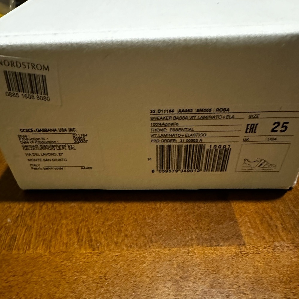 Dolce & Gabbana toddler sneakers